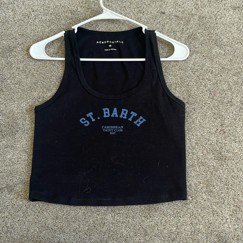 Aeropostale “St. Barth Caribbean Yacht Club 1987” Tank Top